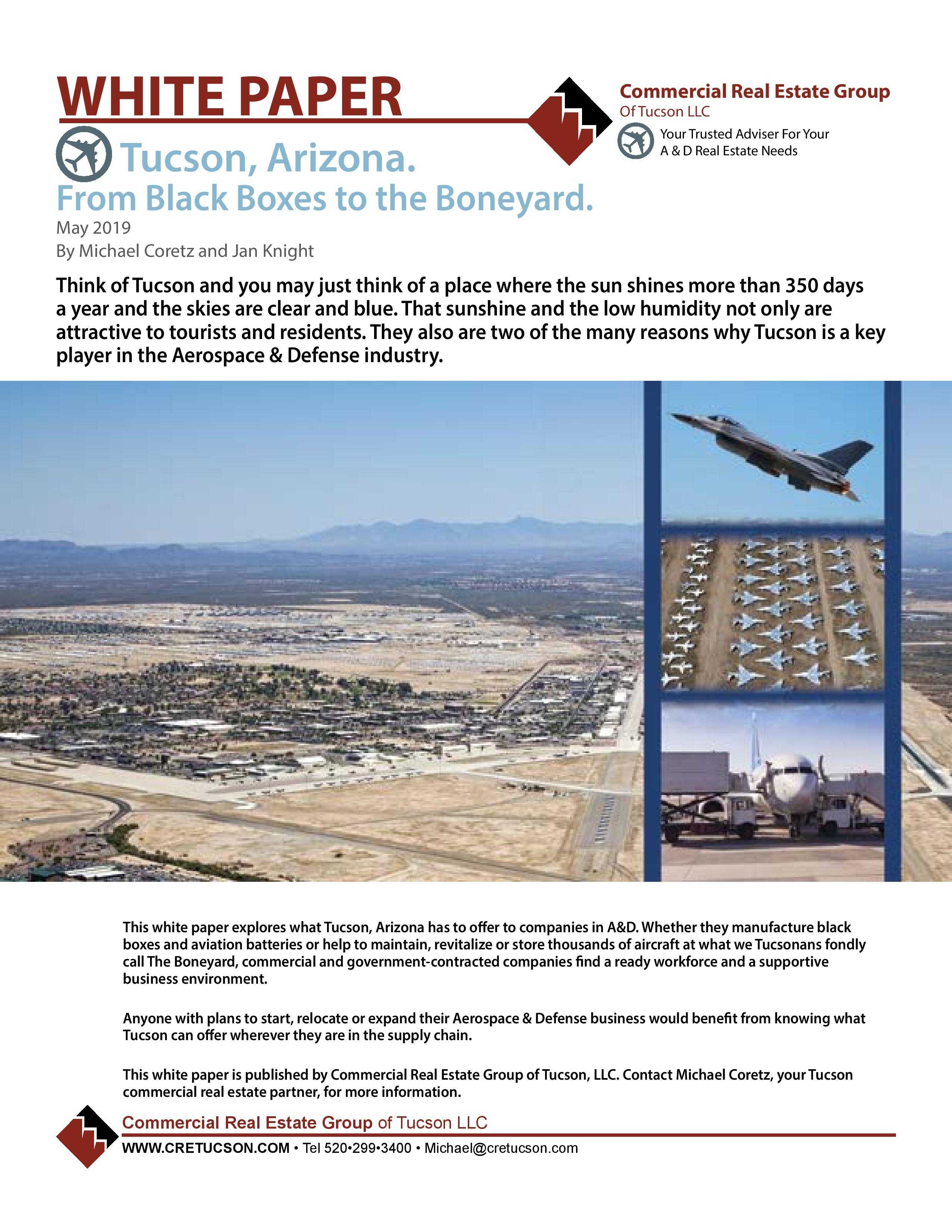 Aerospace & Defense Industry White Paper for Tucson, Arizona