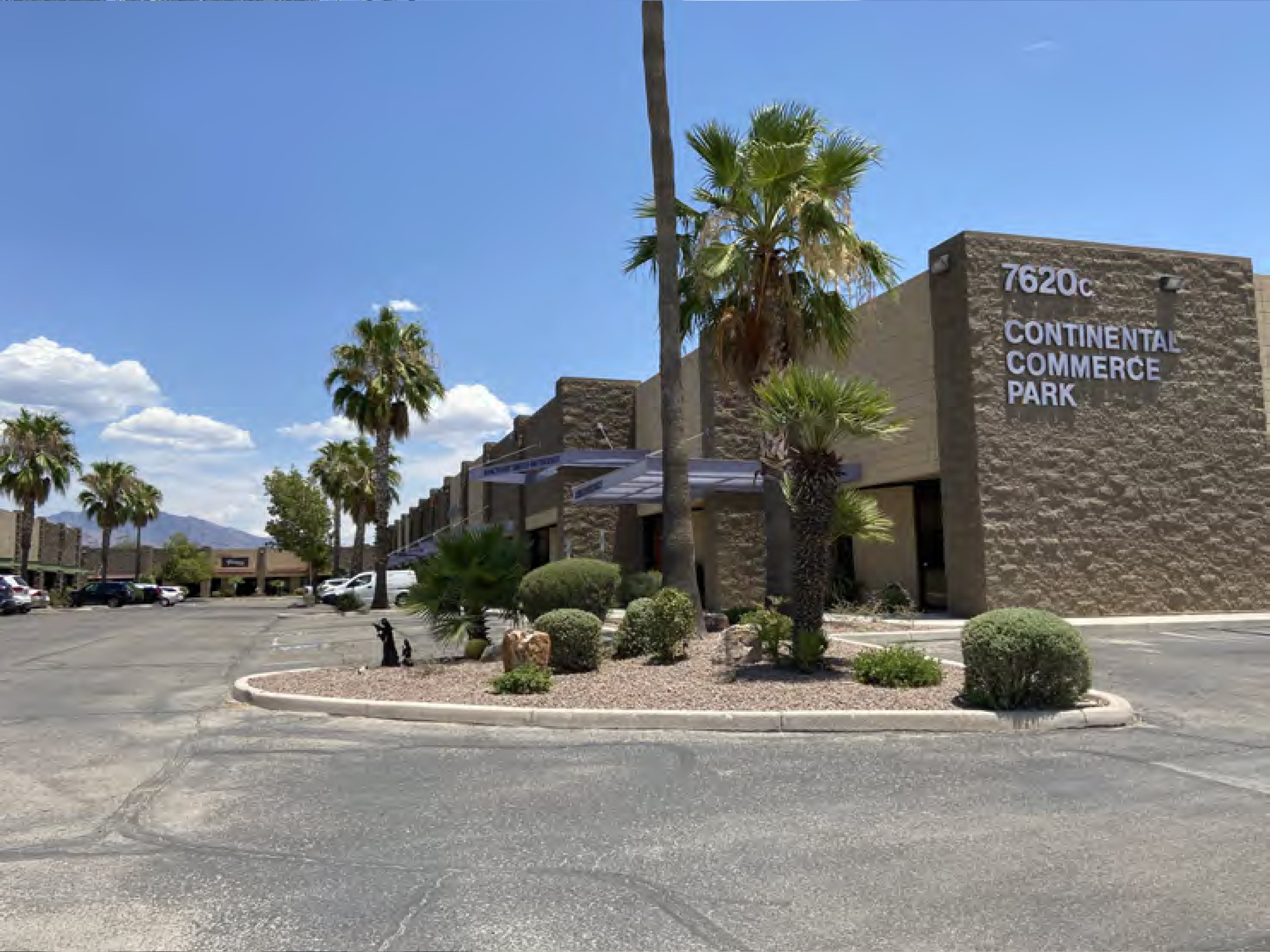7620 N Hartman Lane - Building From Street - CRE Tucson Commercial Property Listing
